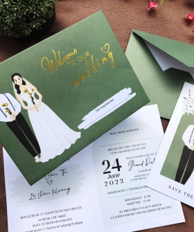 Mẫu offset giấy ánh kim (giấy thơm)