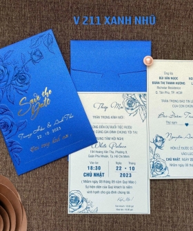 V211 xanh nhũ
