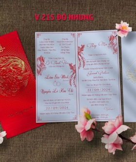 V215 đỏ nhung