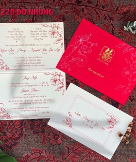 V220 đỏ nhung